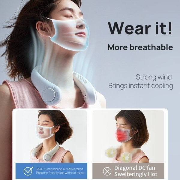 🔥Early summer Sale - 47% OFF✨New Portable Neck Fan💥