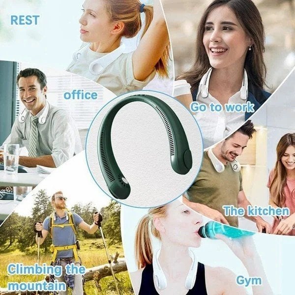 🔥Early summer Sale - 47% OFF✨New Portable Neck Fan💥
