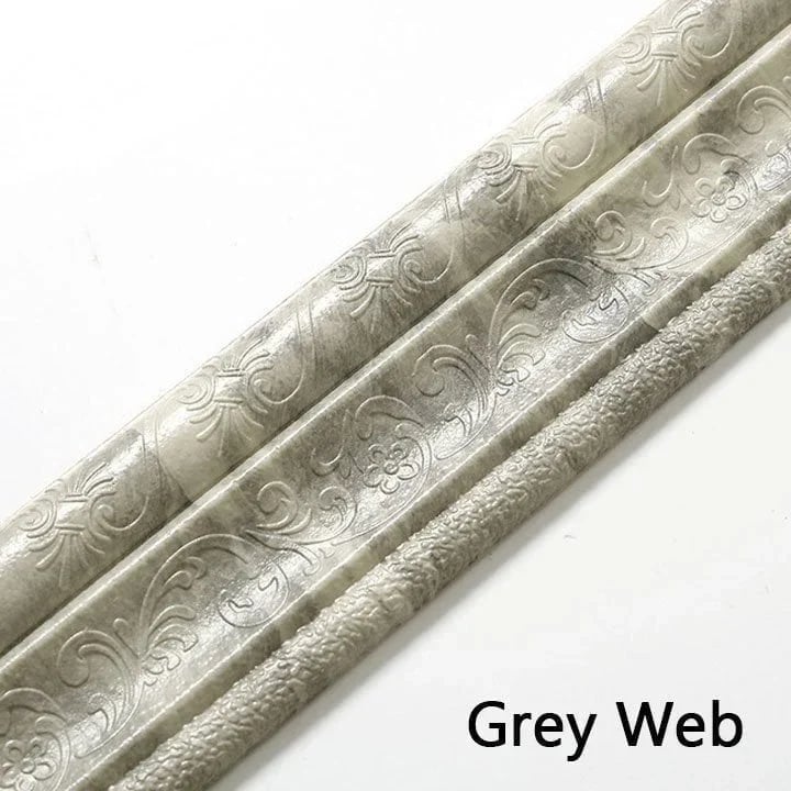🔥 Self-Adhesive Environmental Protection 3D Wall Edging Strip (7.55 FEET/ROLL)