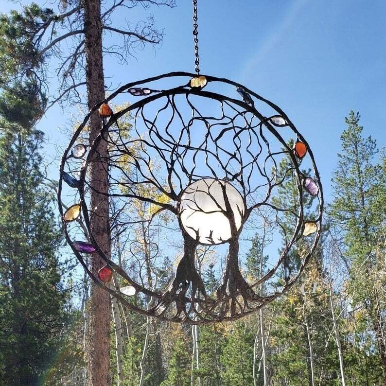 Easter Pre-sale 49% OFF-Circle Of Life-Metal Tree Wall Art