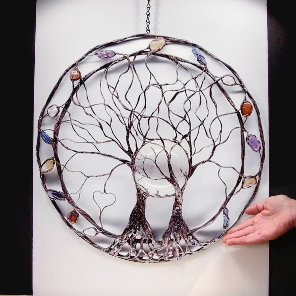 Easter Pre-sale 49% OFF-Circle Of Life-Metal Tree Wall Art