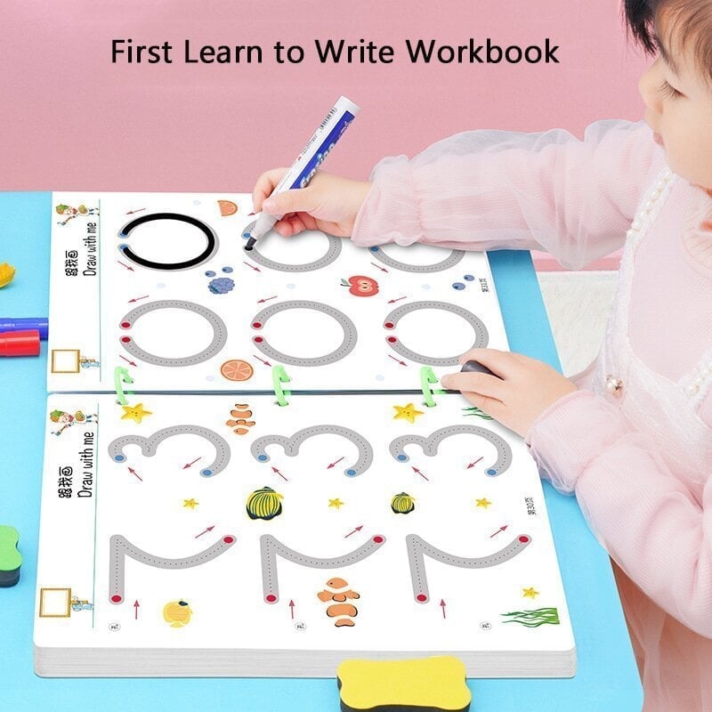 Last Day 48% OFF -- Magical Tracing Workbook Set
