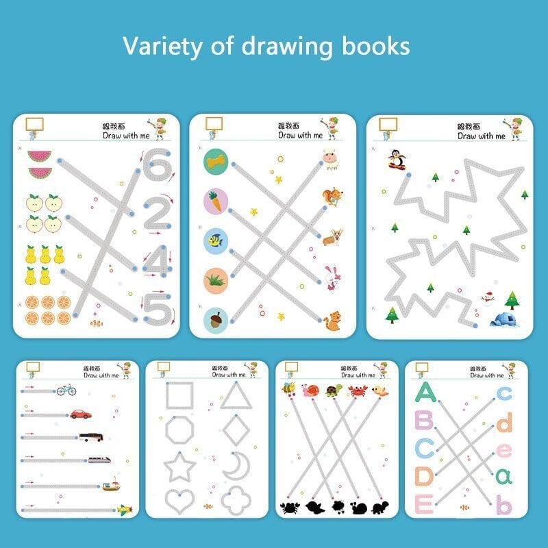 Last Day 48% OFF -- Magical Tracing Workbook Set