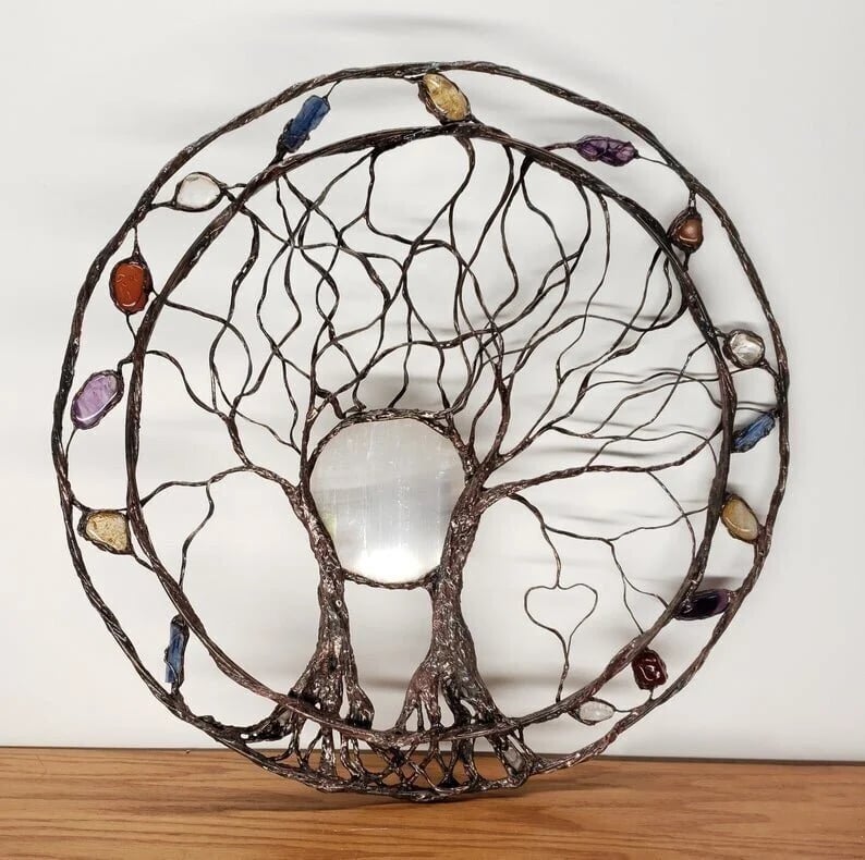 Easter Pre-sale 49% OFF-Circle Of Life-Metal Tree Wall Art