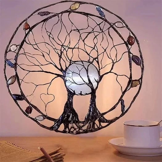 Easter Pre-sale 49% OFF-Circle Of Life-Metal Tree Wall Art