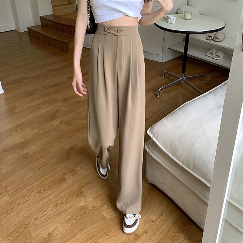 💕Muttertagsangebot 49% OFF💕Lässige Damenhose mit weitem Bein