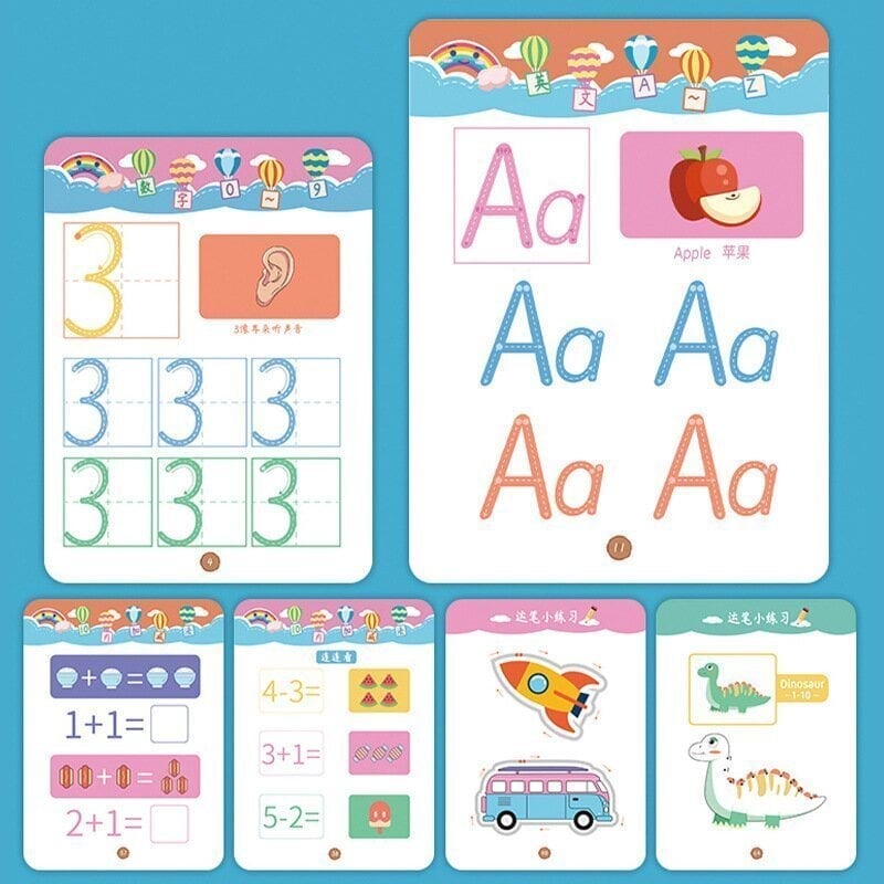 Last Day 48% OFF -- Magical Tracing Workbook Set