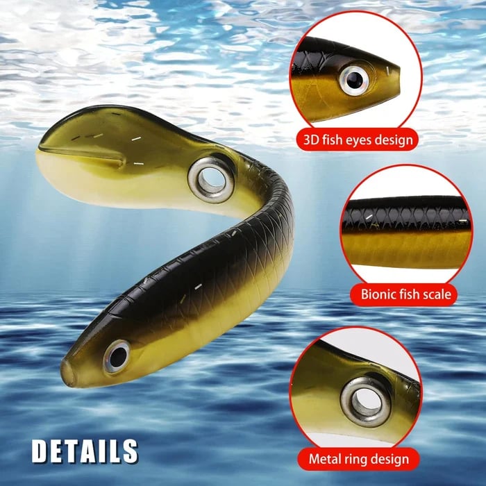 🎁Spring Fishing Sale 47% OFF🐠Soft Bionic Fishing Lures