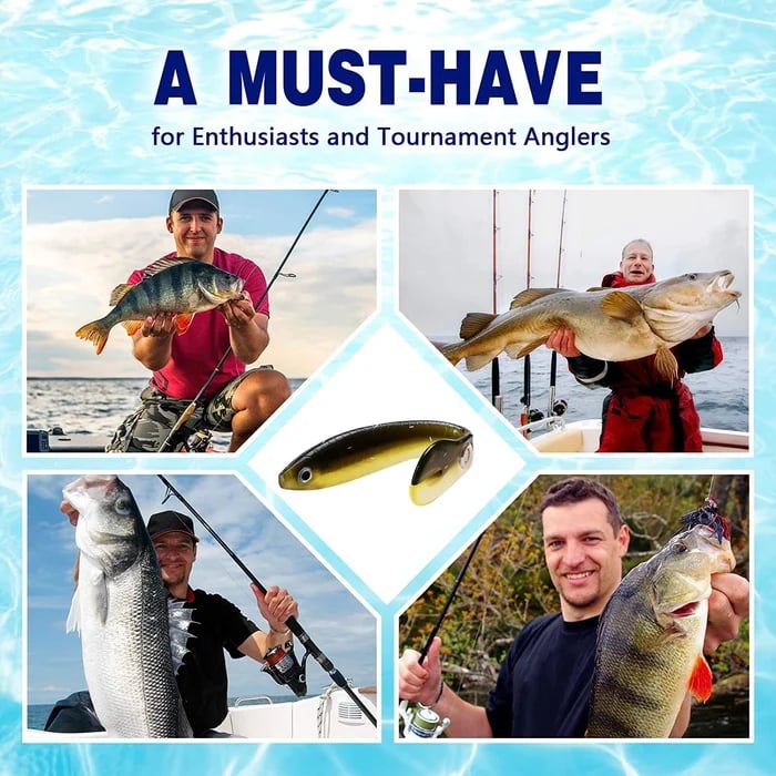 🎁Spring Fishing Sale 47% OFF🐠Soft Bionic Fishing Lures