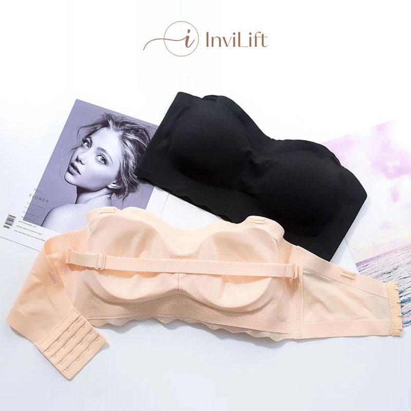 💖Mother's Day Promotion 49% 0ff-Plus size Sexy Strapless Invisible Push Up Bra(Buy 3 Free Shipping)