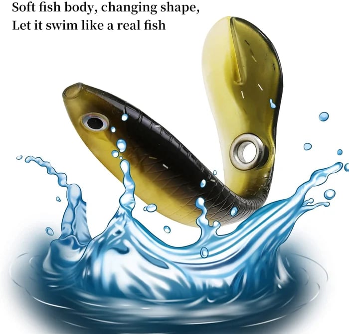 🎁Spring Fishing Sale 47% OFF🐠Soft Bionic Fishing Lures