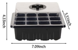 Last Day Sale 48% OFF --🌱Seed Starter Trays with Grow Light