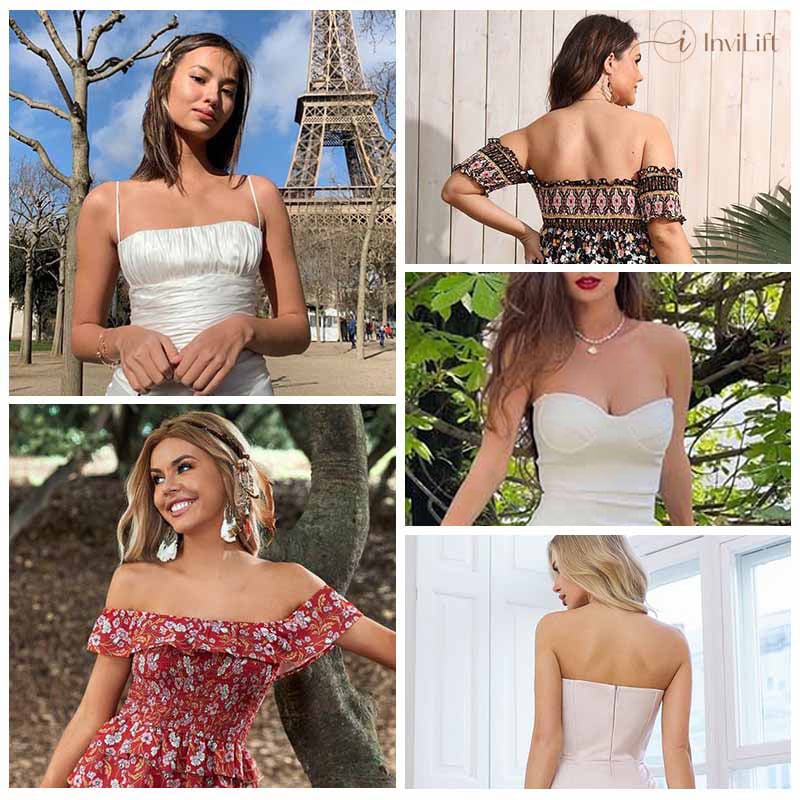 💖Mother's Day Promotion 49% 0ff-Plus size Sexy Strapless Invisible Push Up Bra(Buy 3 Free Shipping)