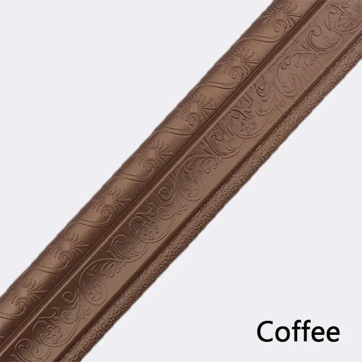 🔥 Self-Adhesive Environmental Protection 3D Wall Edging Strip (7.55 FEET/ROLL)